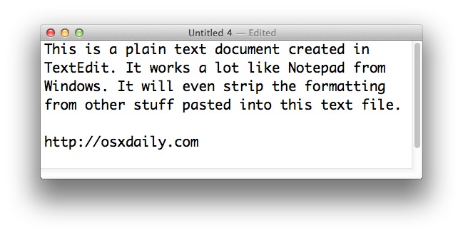 equivalent notepad for mac